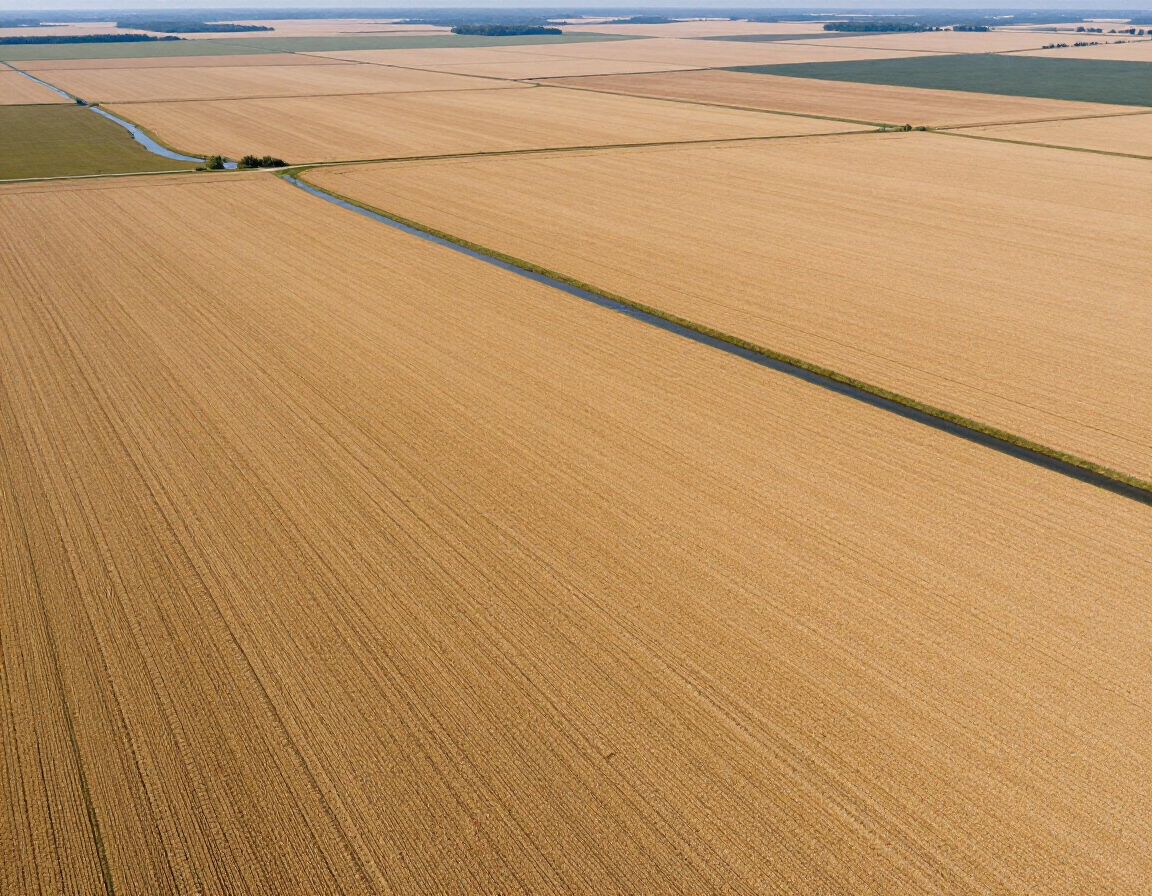 Multi-acre grain farm