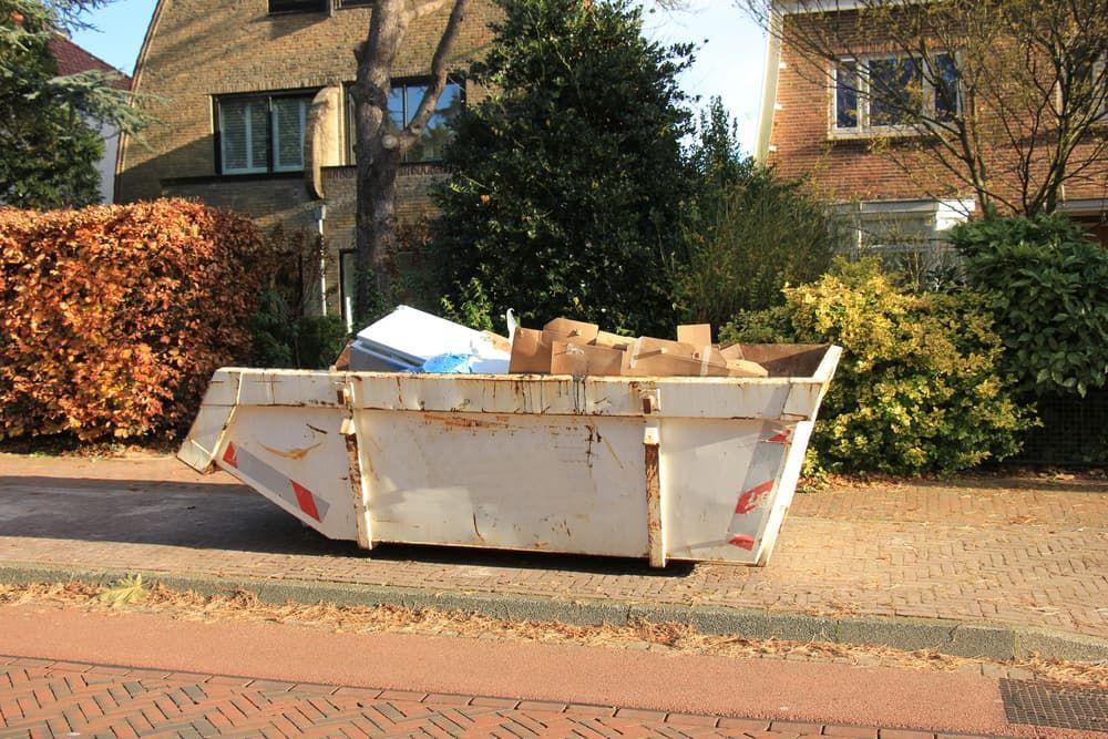 Loaded Dumpster - Skip Hire in Port Stephens