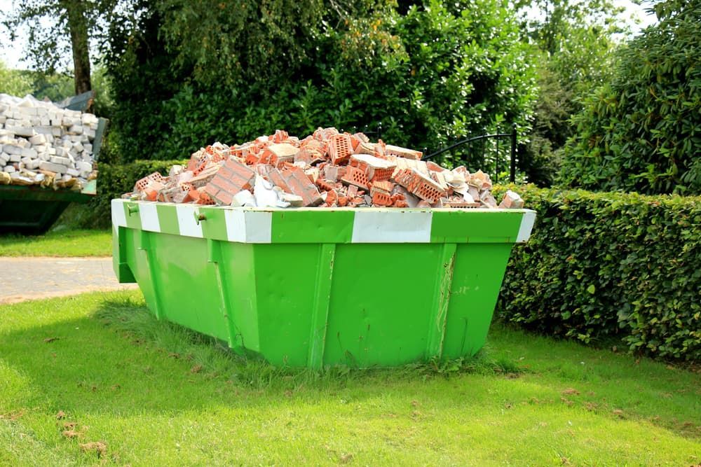 Green Skip Bin — Port Stephens Bins in Salamander Bay, NSW