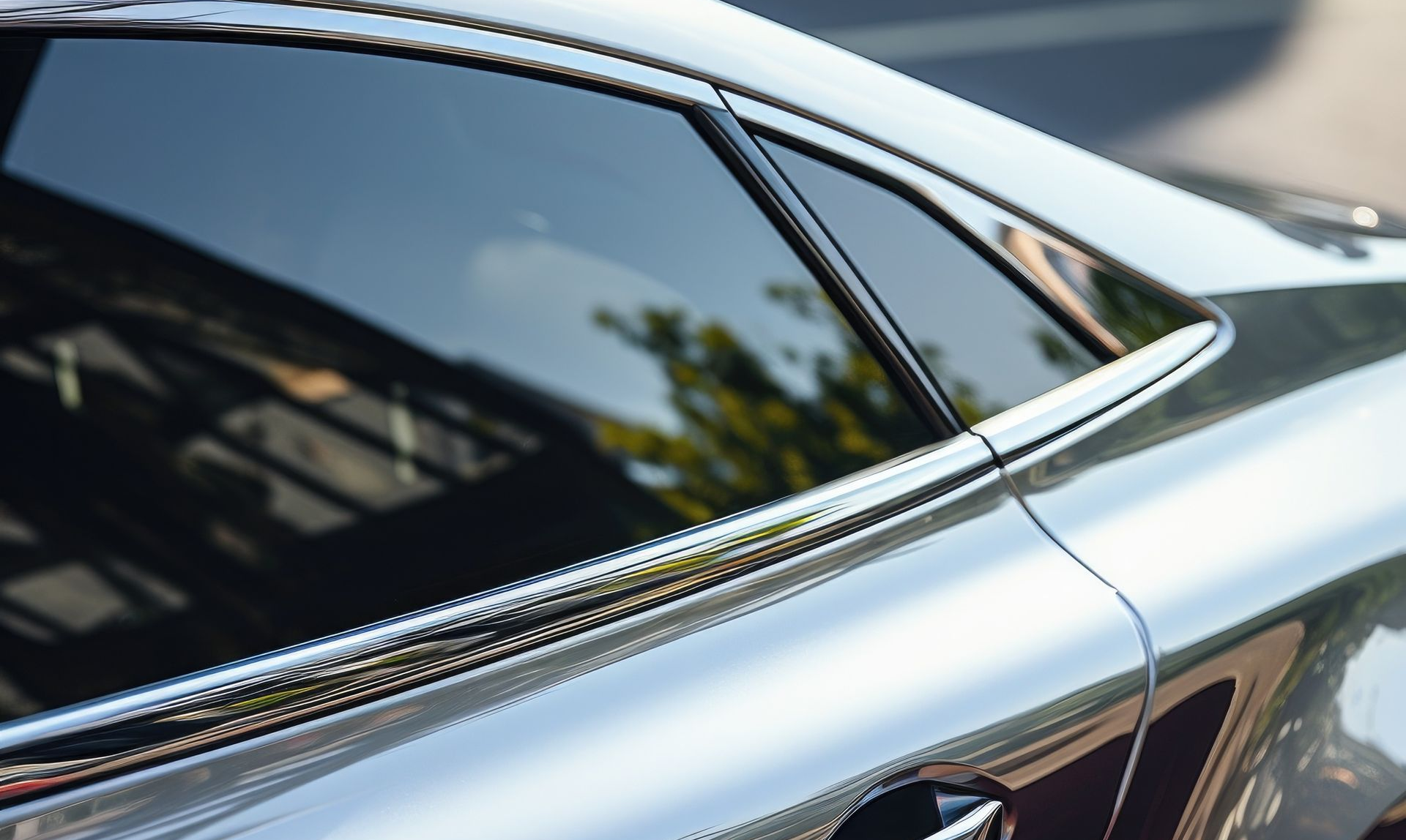 Nano ceramic tint on SUV