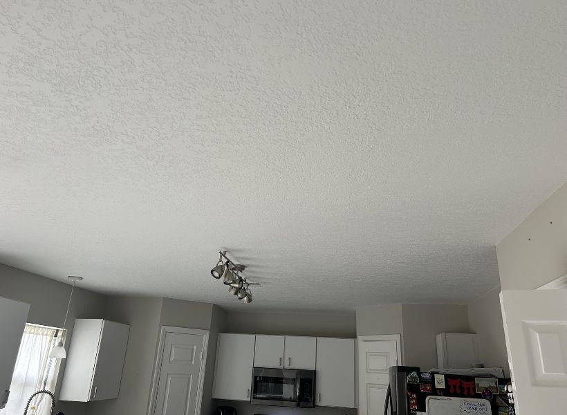 ceiling after water damage