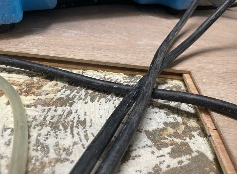 hardwood flooring-during