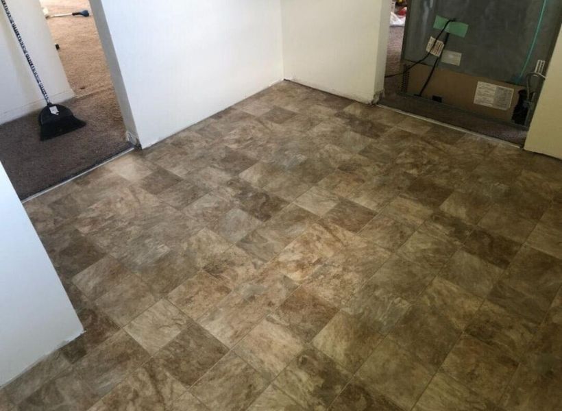 kitchen floor-after