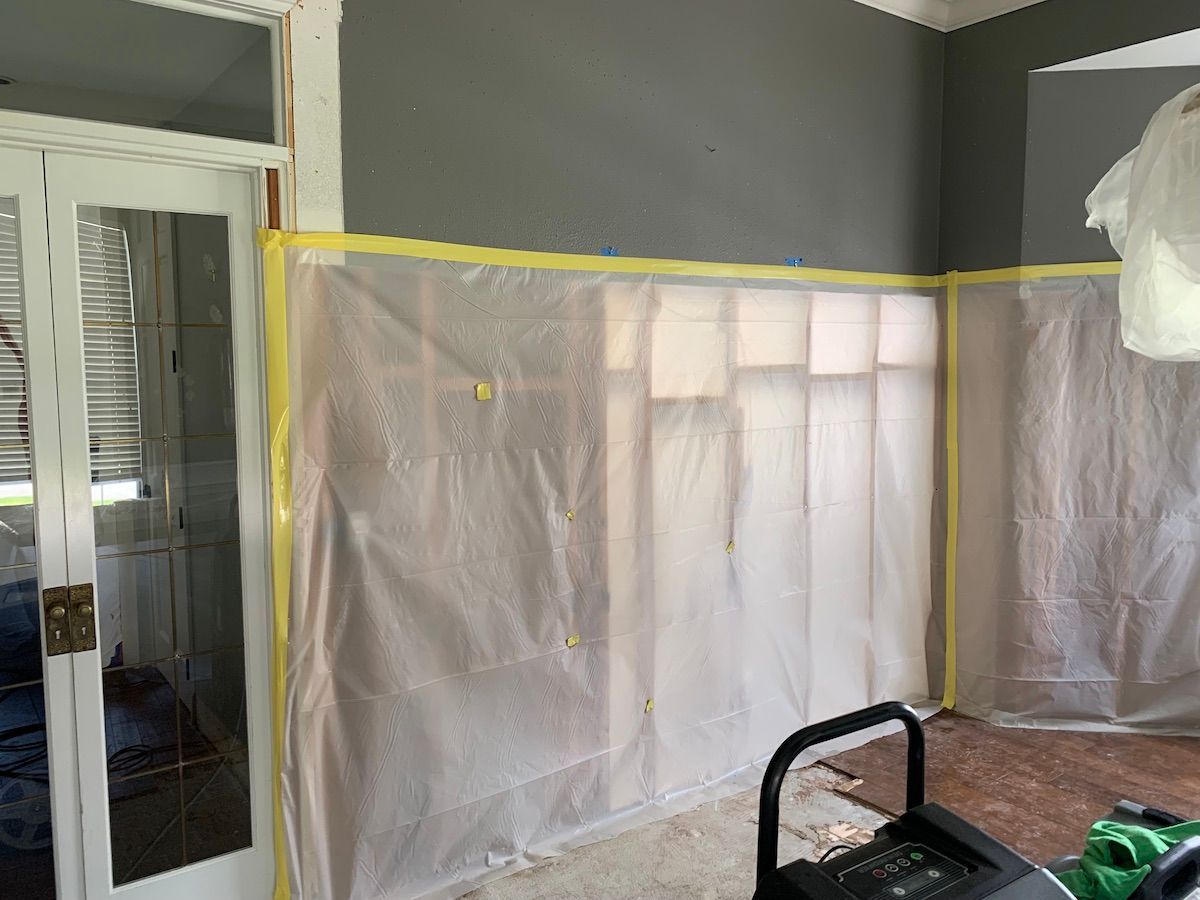 mold removal containment
