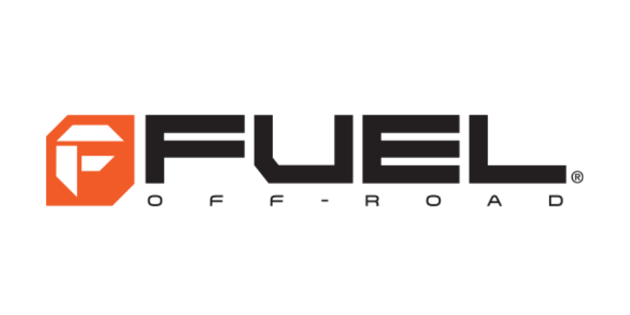 Fuel Off-Road logo with a stylized orange 