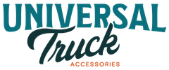 Logo for Universal Truck Accessories, featuring