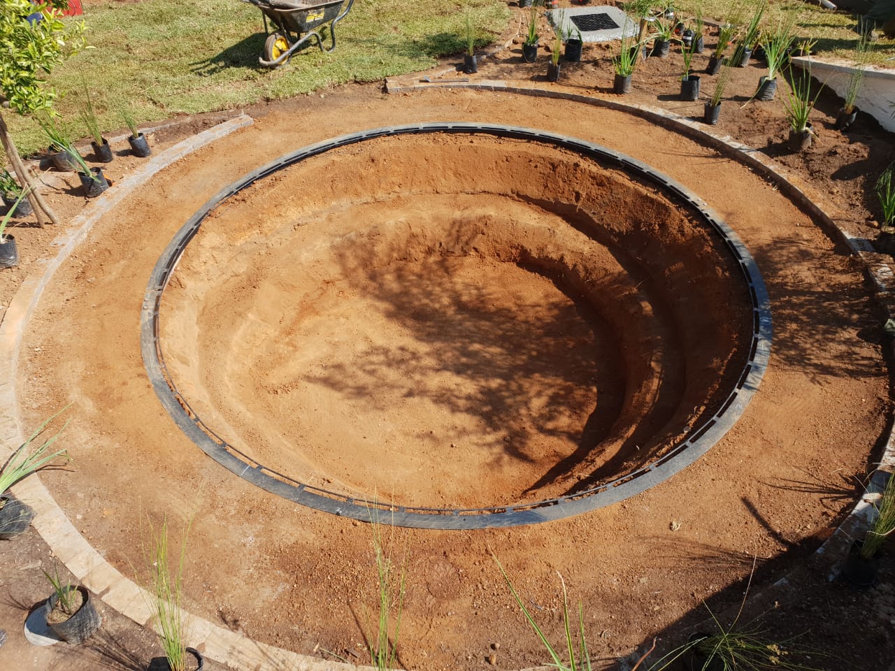 round trampoline