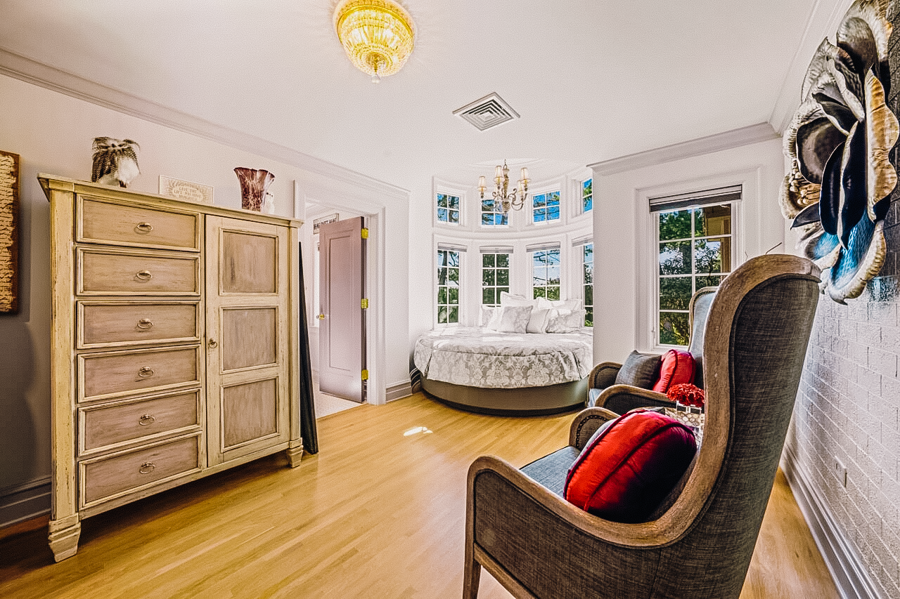 The Klein Mansion - - Romantic Round Turret - Stone Gables Estate