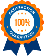 100% Satisfaction Guaranteed