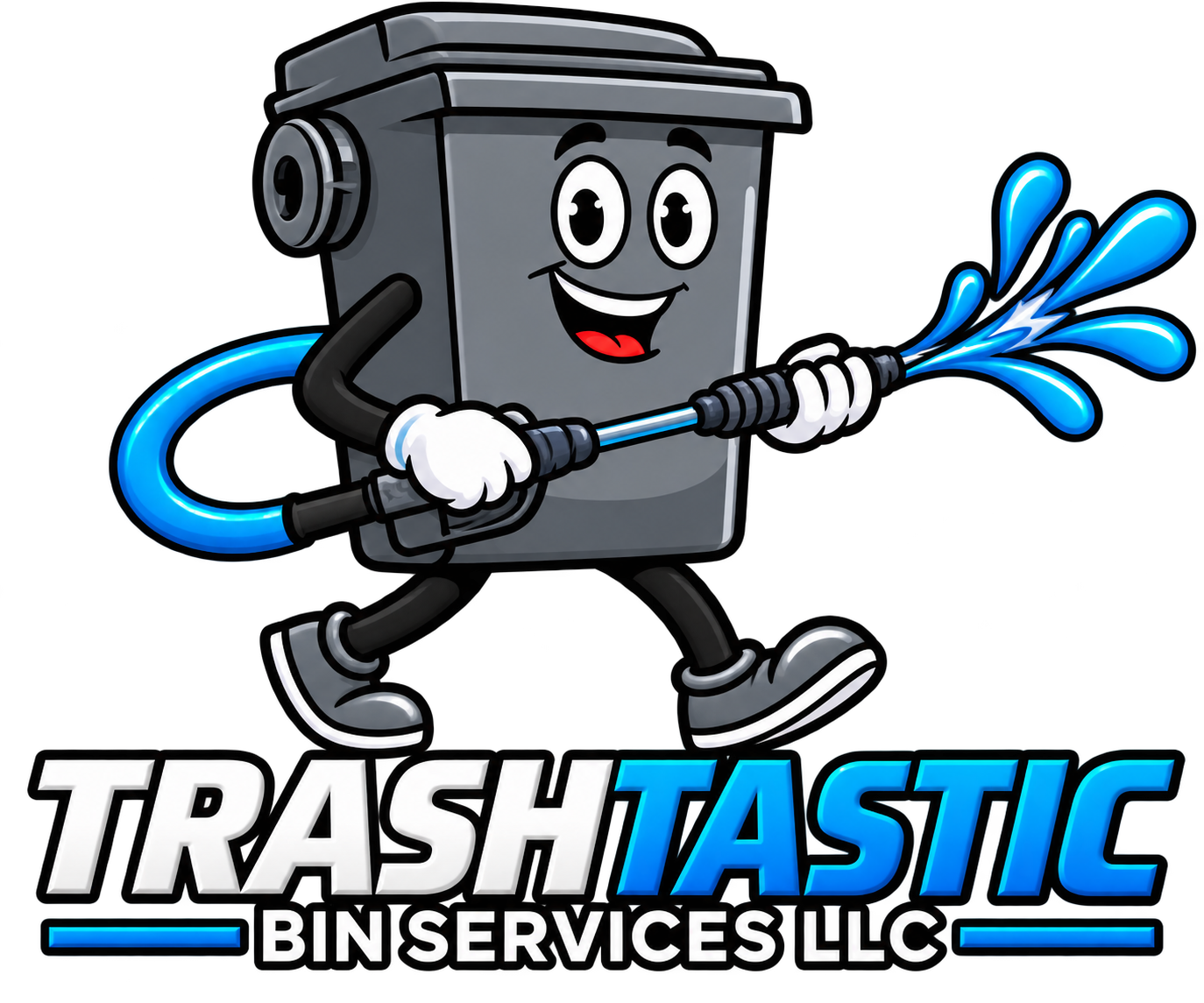 New Trashtastic bin services logo