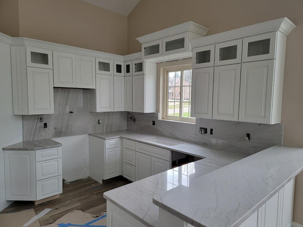 Quartz countertops in Birmingham, Michigan