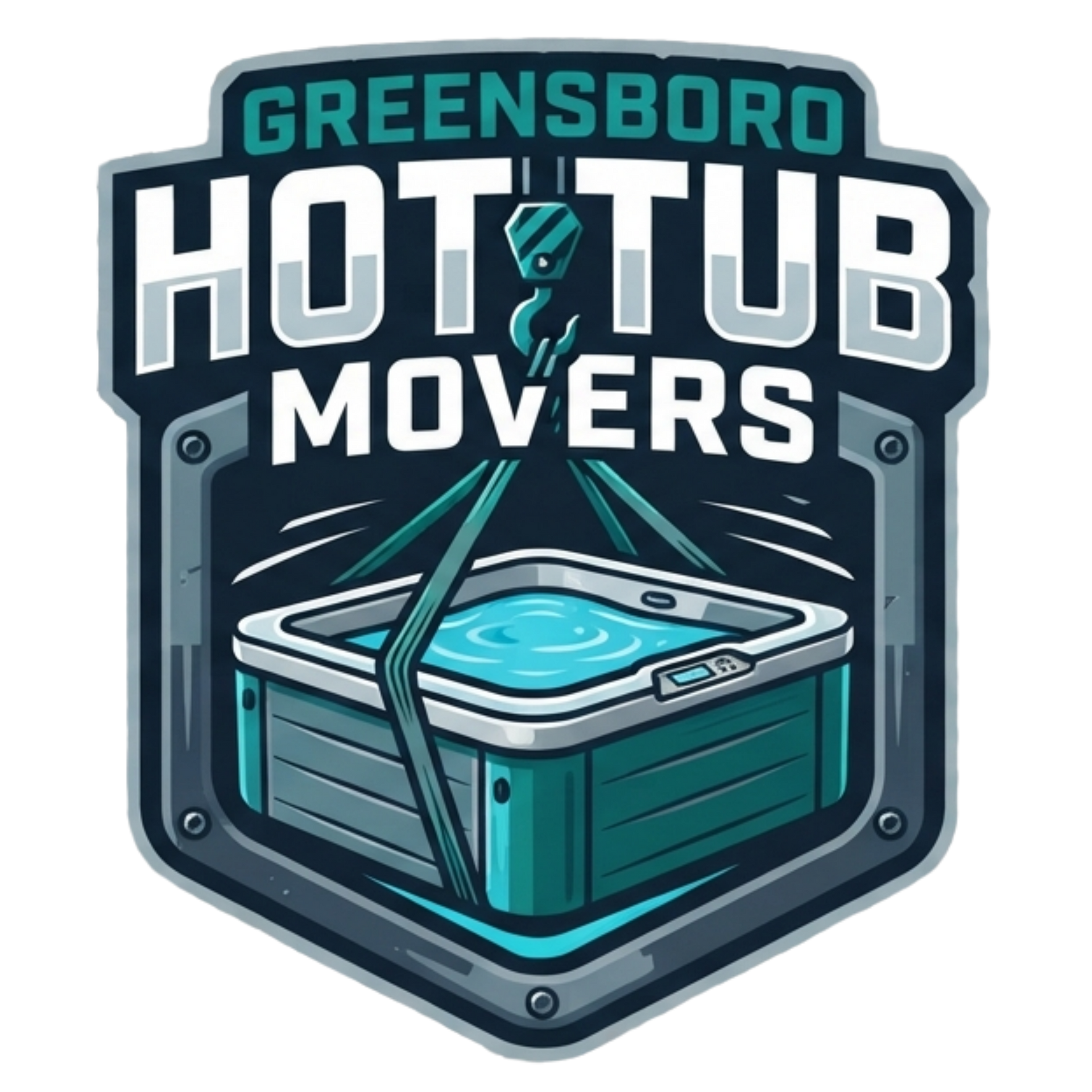 greensboro hot tub movers logo