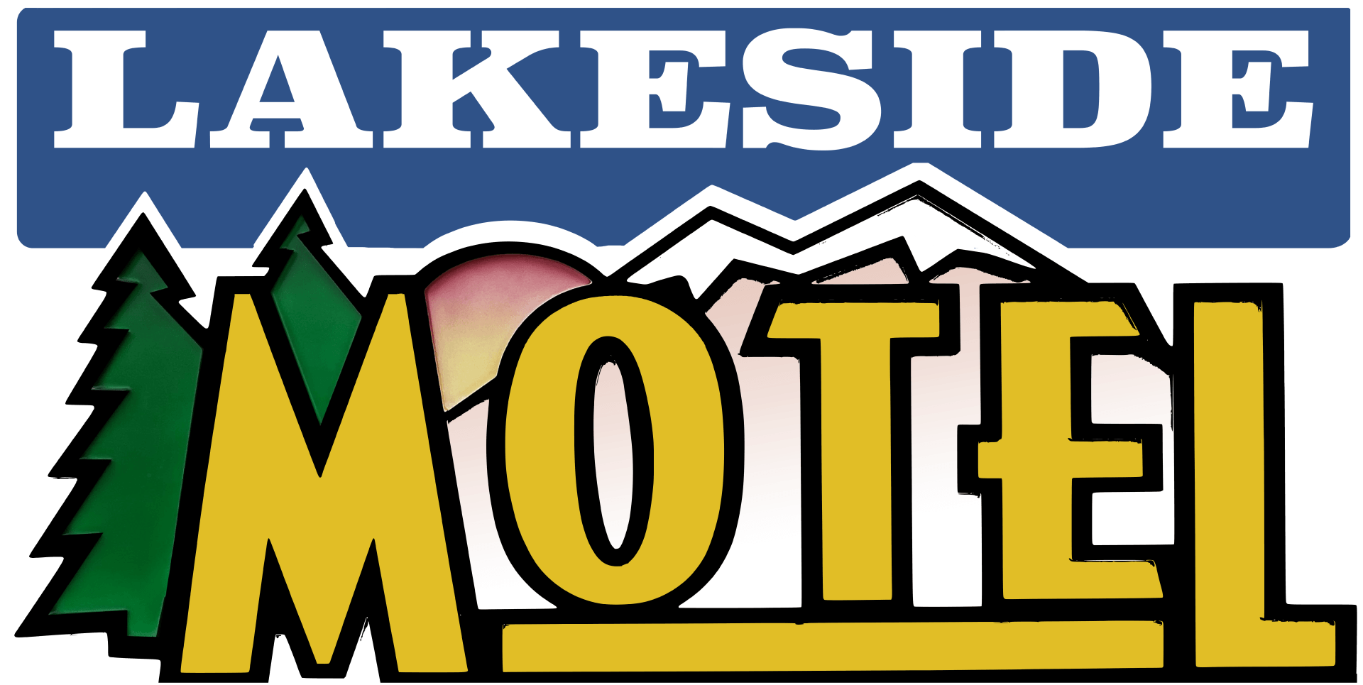 Lakeside Motel Colored logo