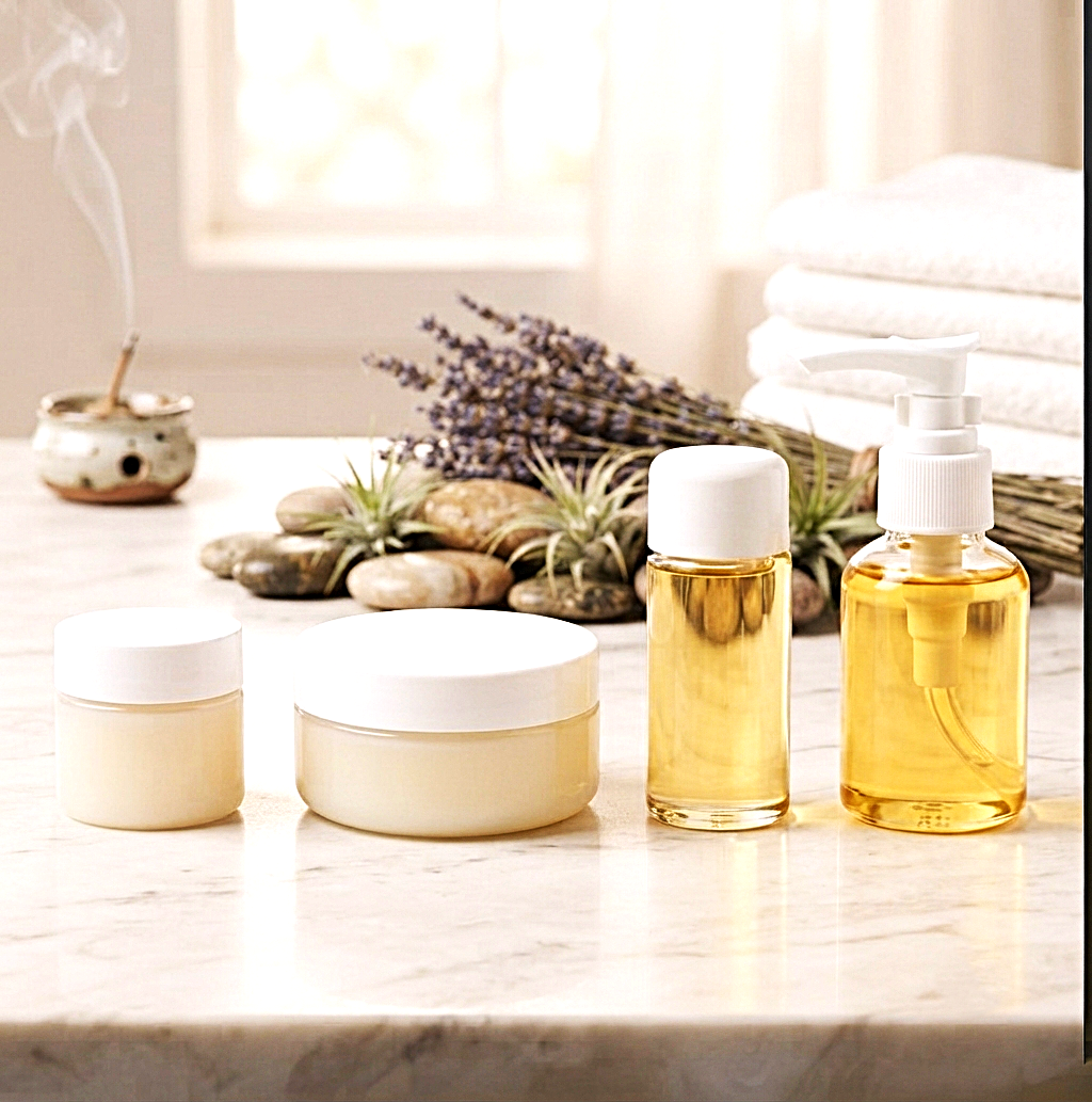Комплект за ежедневна грижа за кожата Botanical – 4 части, 85 г. За блясък и подхранване на кожата