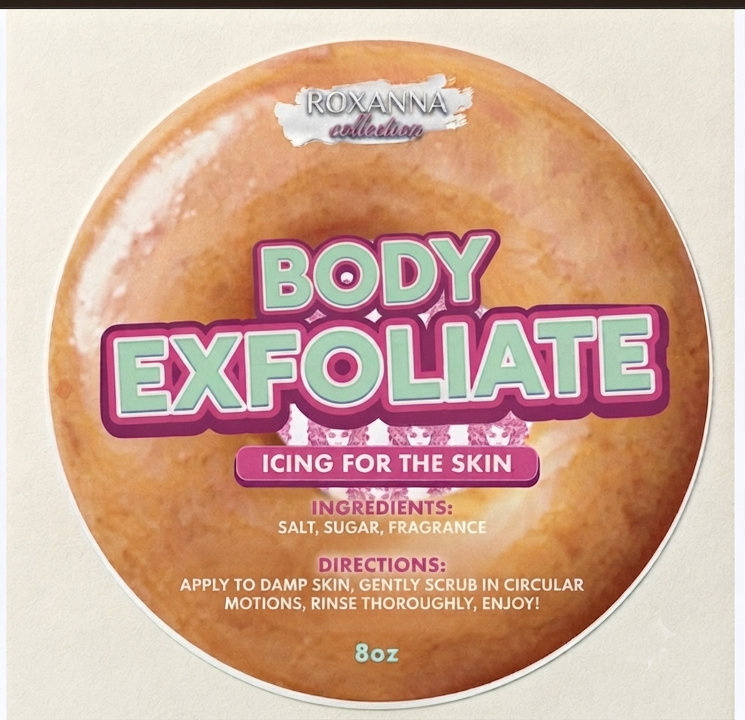 DOUGHNUT BODY SCRUB (8oz.) | Roxanna Collection