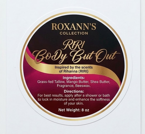 Roxanna Collection | Whipped Body Glaze – Fenty-Inspired Amber & Floral Luxury Body Butter (8 oz)
