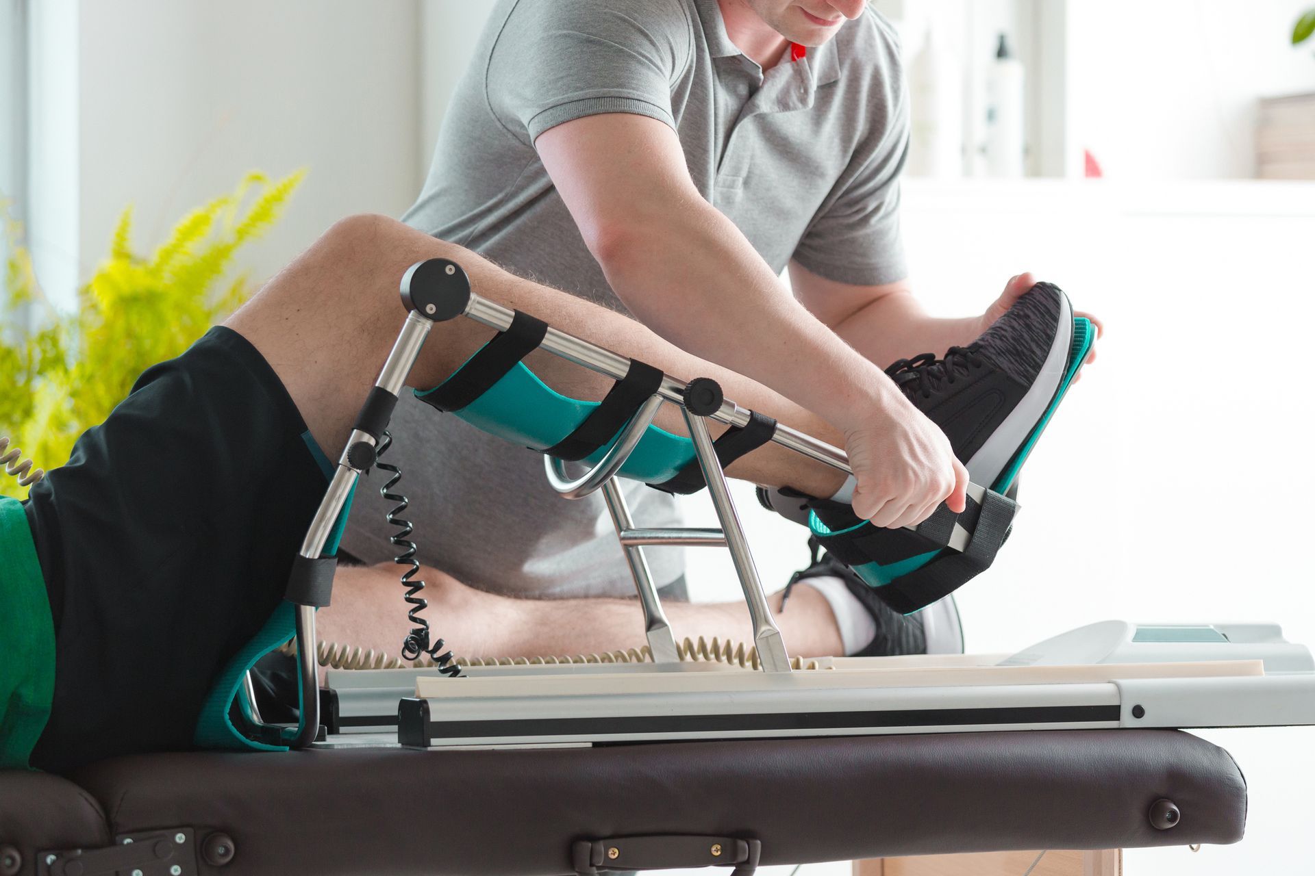 Therapist Guiding Patient — Burien, WA — Southwest Seattle Physical Therapy & Sports Rehabilitation