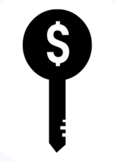 Logo with "LOREM" in bold, futuristic font, and "IPSUM" in smaller text below.
