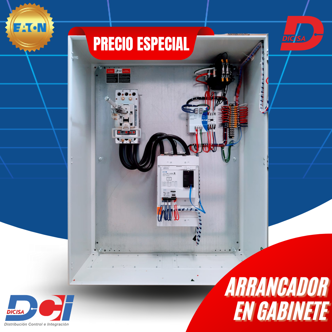 Arrancador S811+T18P3S en Gabinete.