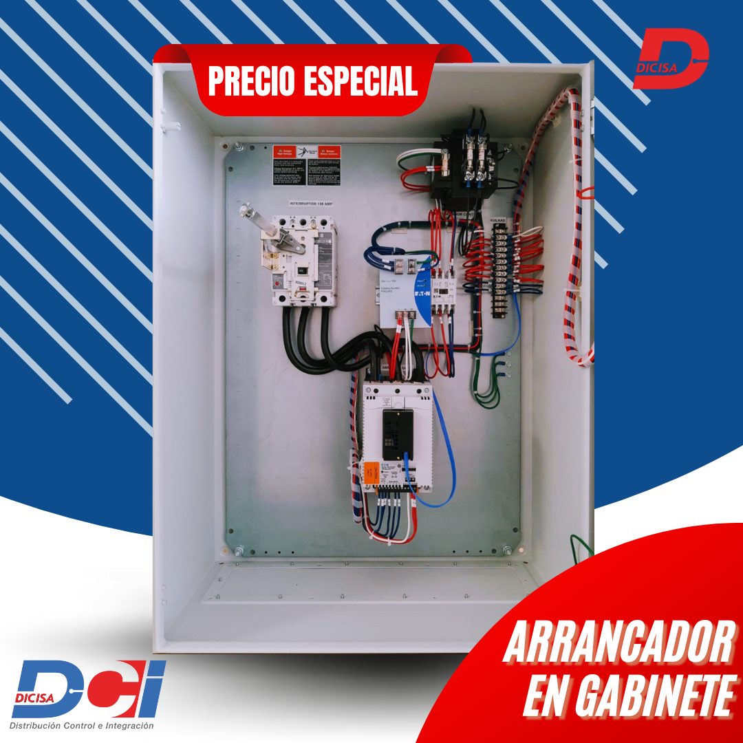 Arrancador S811+R13P3S en Gabinete.