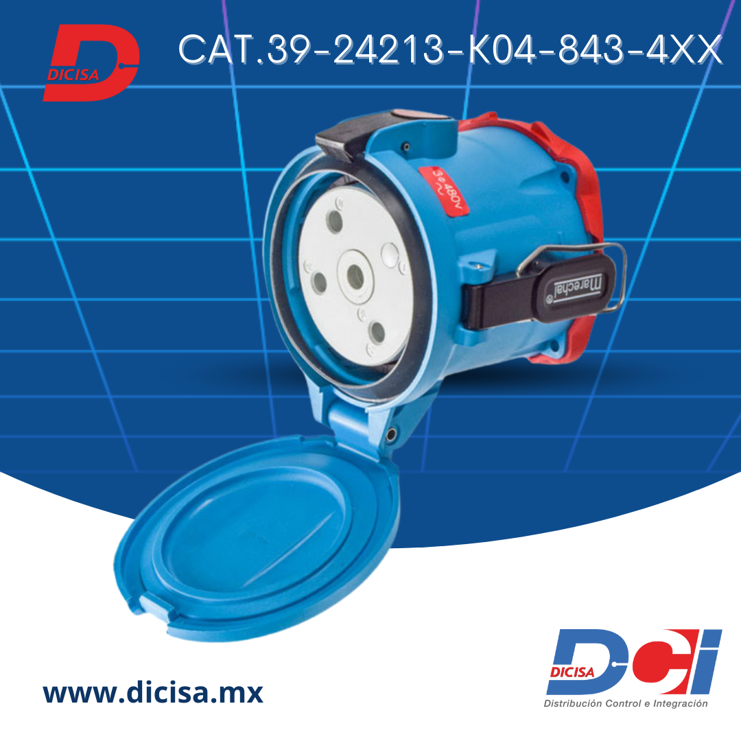 TOMACORRIENTE 200-250A 3P+T 440V