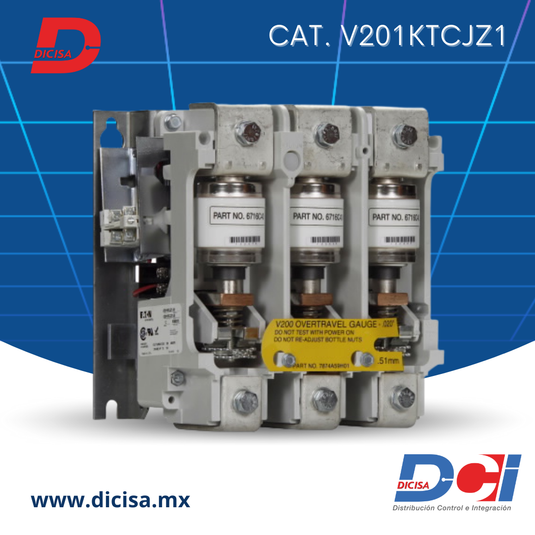 CONTACTOR DE VACIO V201 NEMA 5