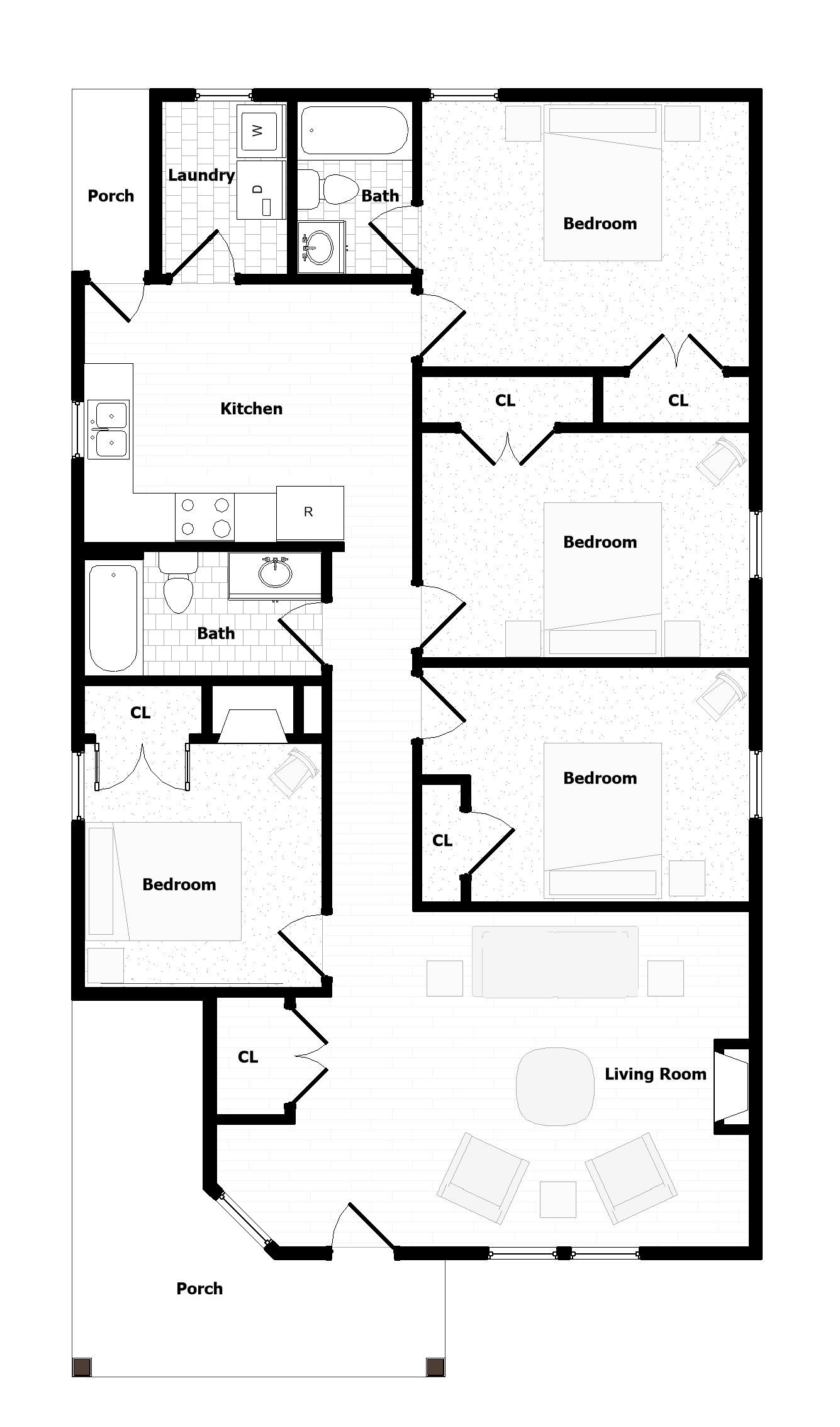 159 Colfax Street Floor Plan