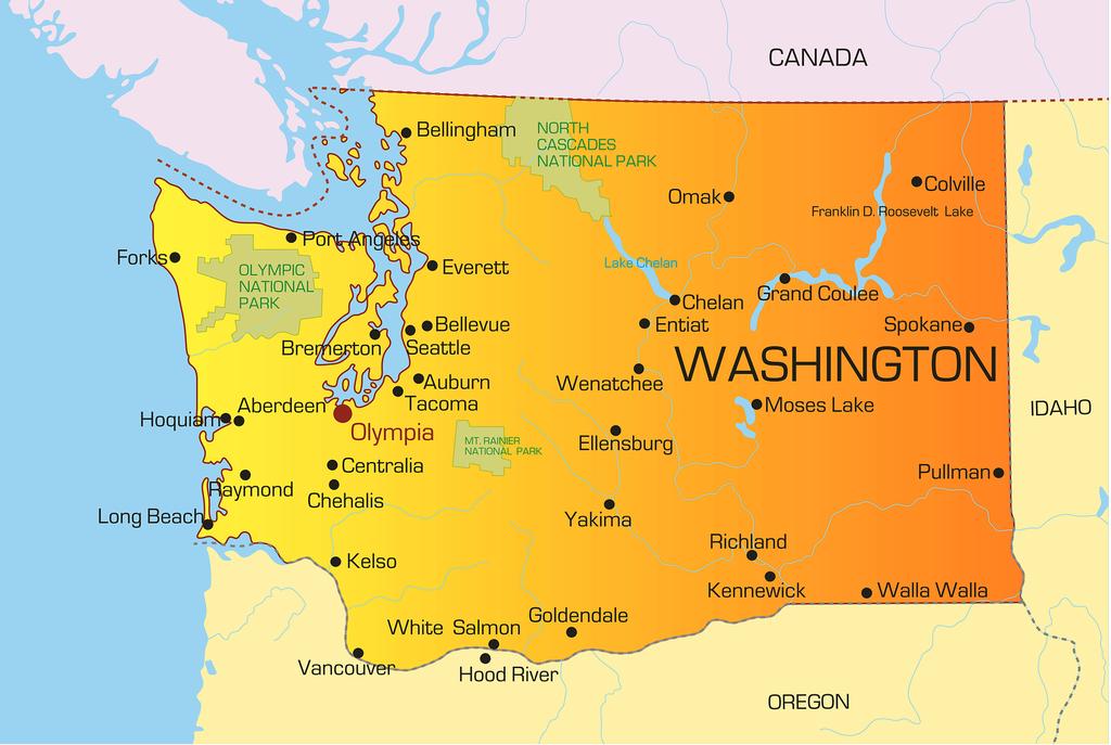 Washington Map