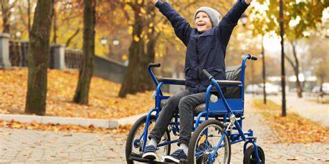 kid in wheelchair