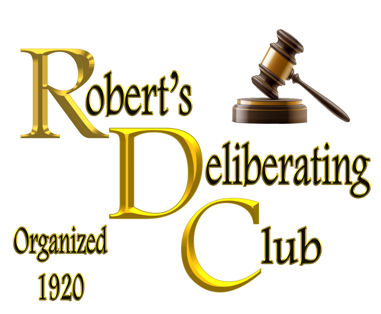 Robert's Deliberating Club Logo