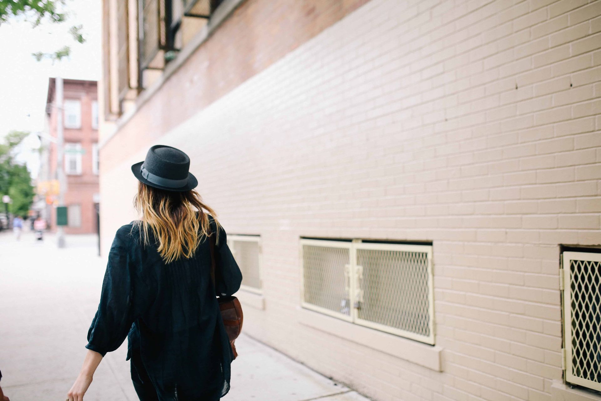 woman walking