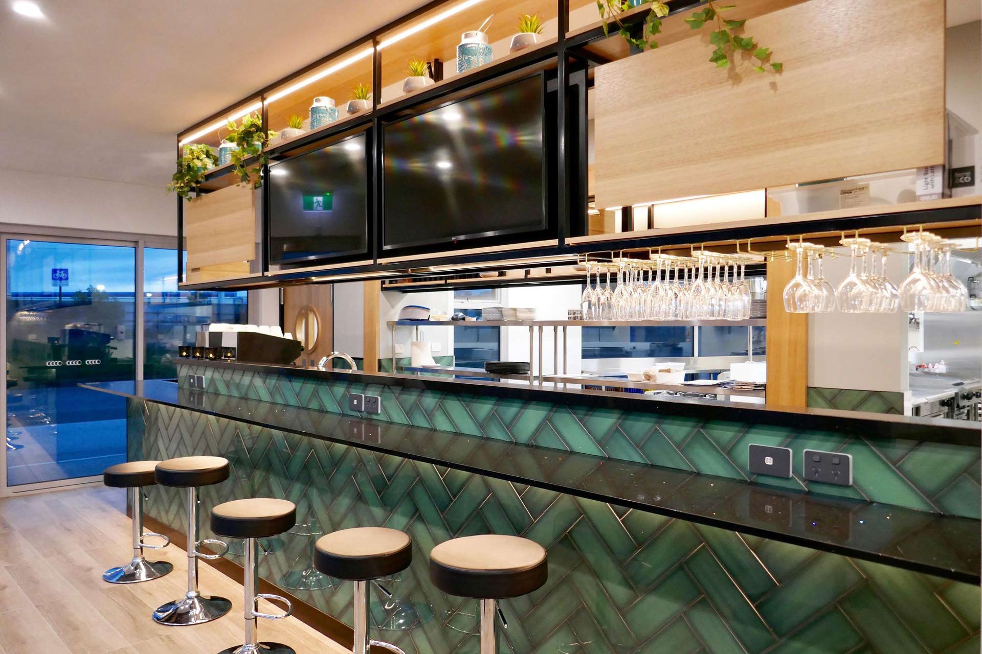 Bar area