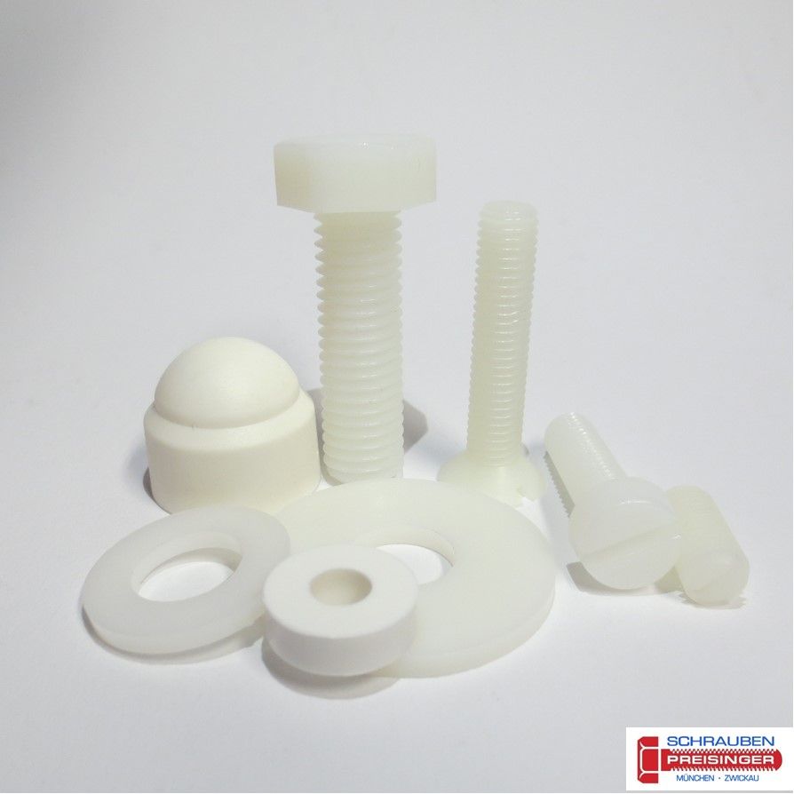 Kunststoffschrauben aus Polyamid
