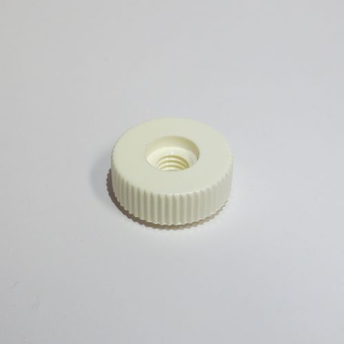 Rändelmutter niedrige Form, 
nach DIN 467 in Poly
M 4 - M 6 (Kopf 19 mm)