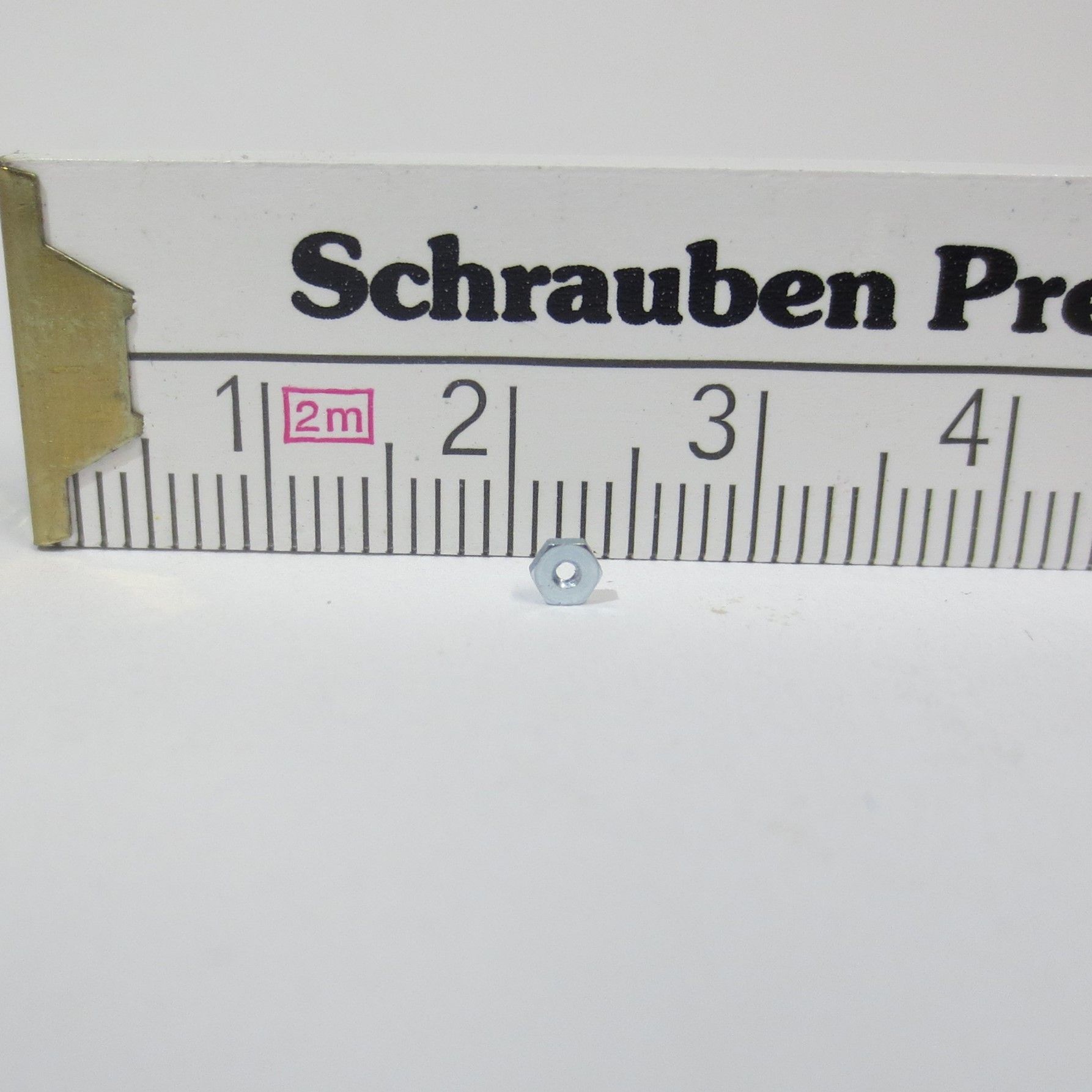Muttern für Mikroschrauben in M1 Modellbau Feinmechanik