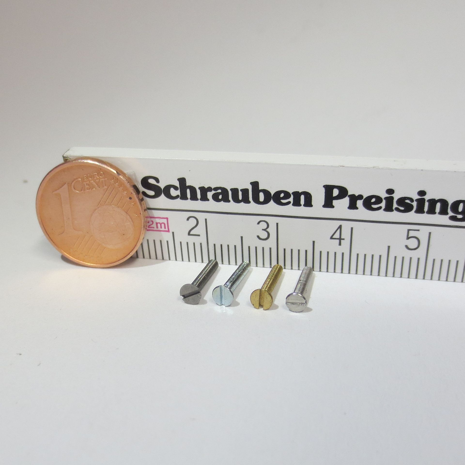 Modellbau Feinmechanik Mikroschrauben 