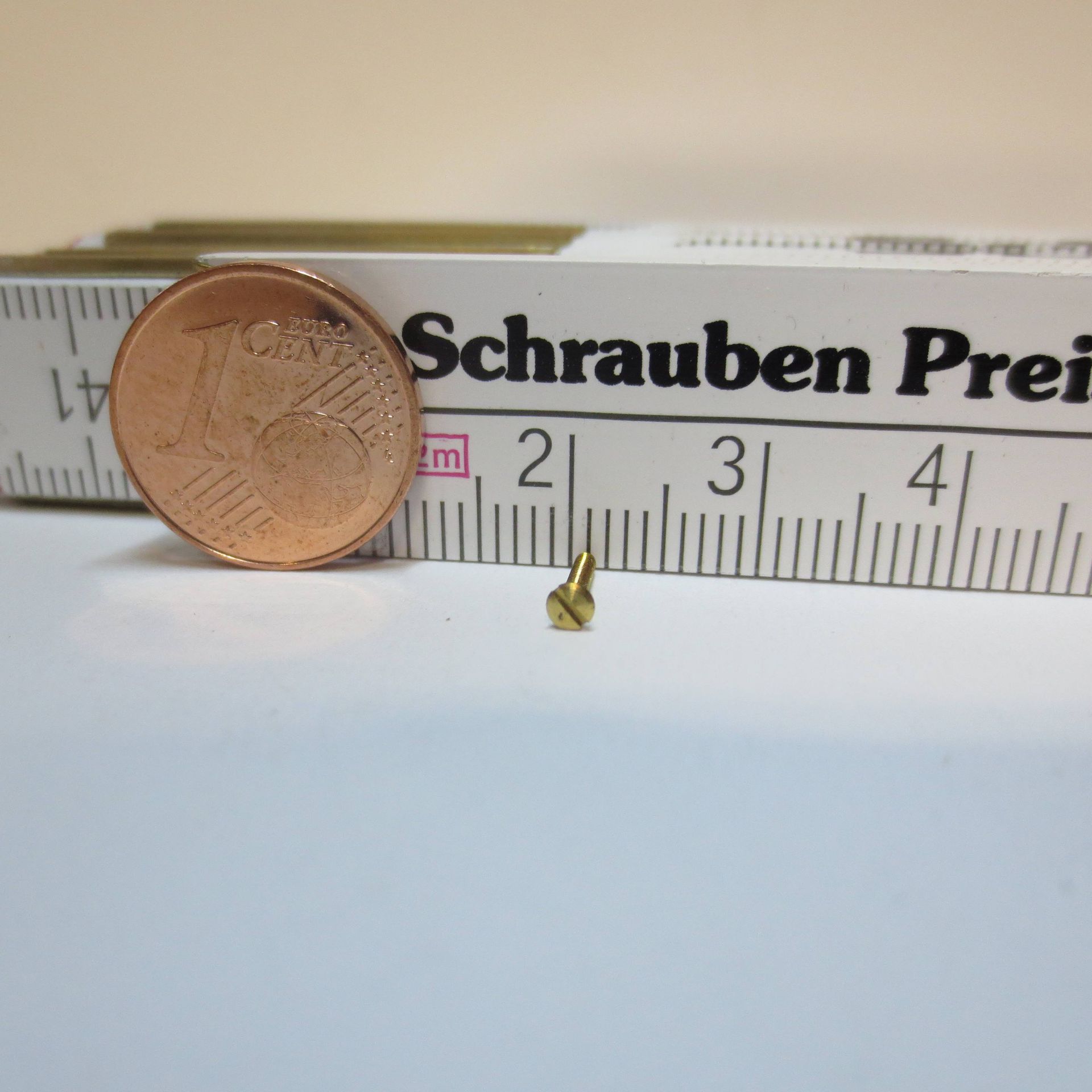 Mikroschrauben, Modellbau, 