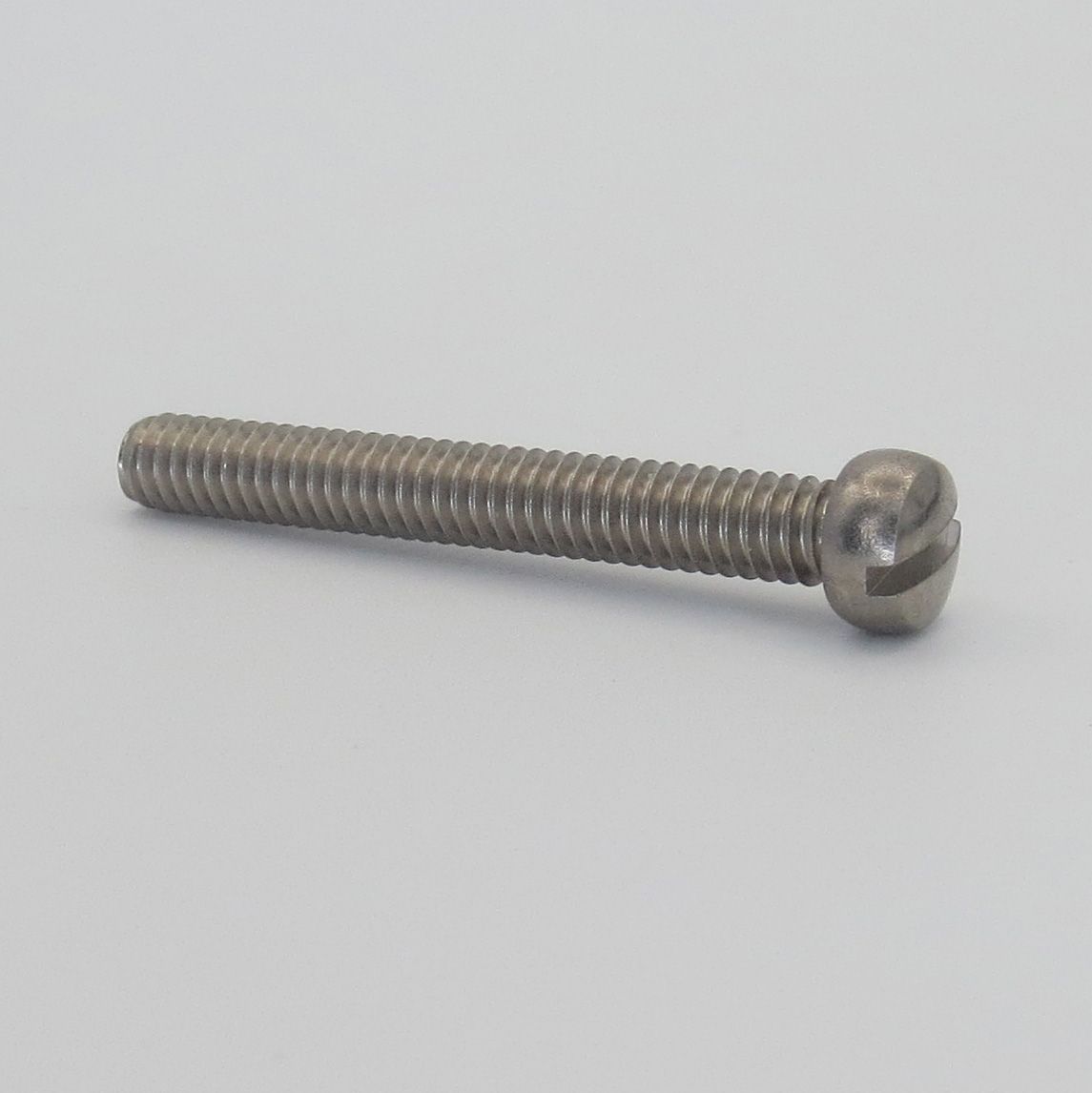 Zylinderkopfschraube mit Schlitz UNF, ~ DIN 84, Ø Nr. 1 - Nr. 10, in Stahl blank und verzinkt, Edelstahl A2