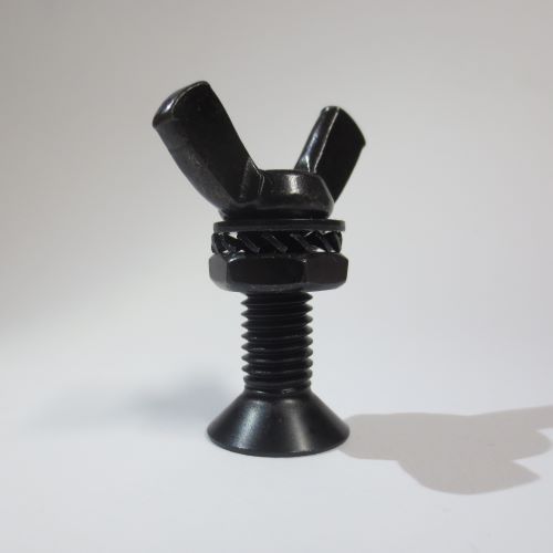Galvanikleistung schwarz verzinken
