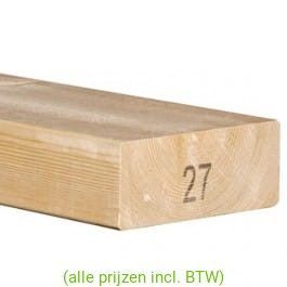 Vuren geschaafd 63x163 mm. Diverse lengtes