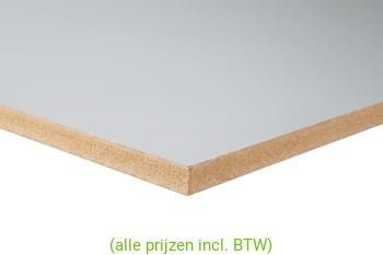 MDF Prime platen met (lakdraagfolie), dikte 9, 12, 16 of 18 mm.
