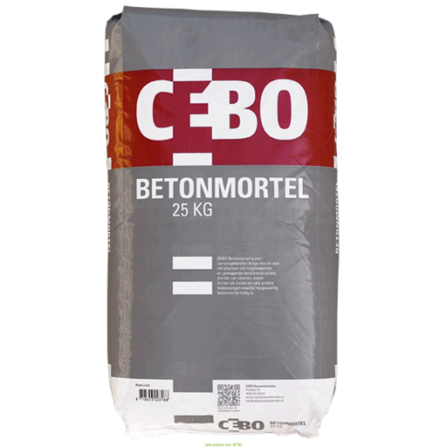 Cebo Betonmortel C20/25 25kg
