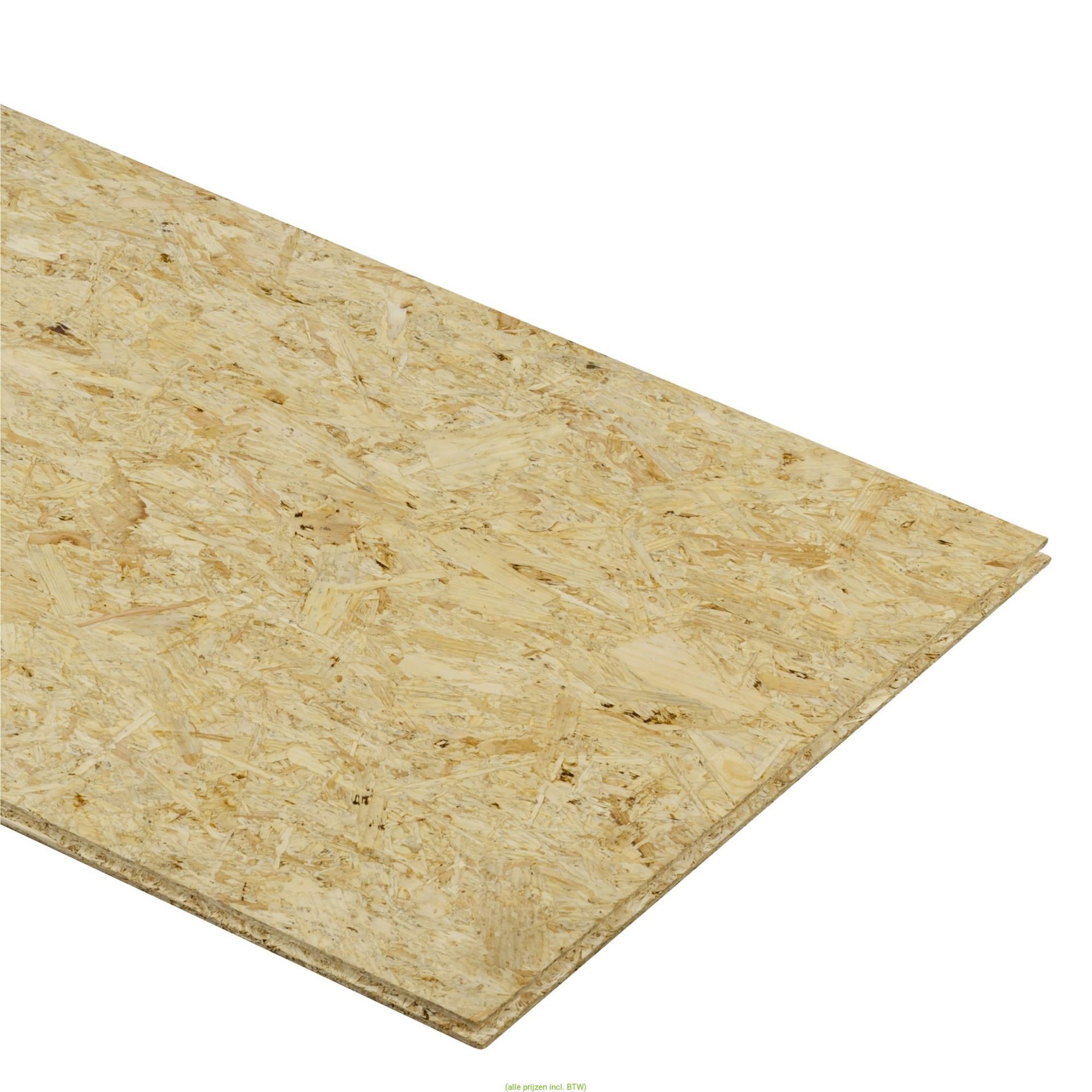 Smartply OSB-3, dikte 12mm. 244x59cm. 4 zijdig T&G  FSC Mix 70%