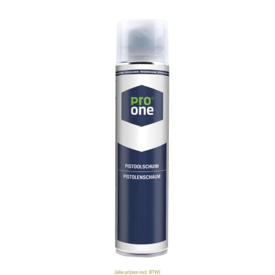 Pro One Pistoolschuim 700ml Met Gratis Handschoen