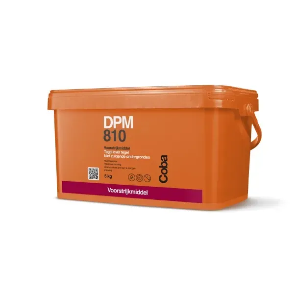 Coba DPM 810 Voorstrijkmiddel, tegel over tegel, 1 of 5 kg
