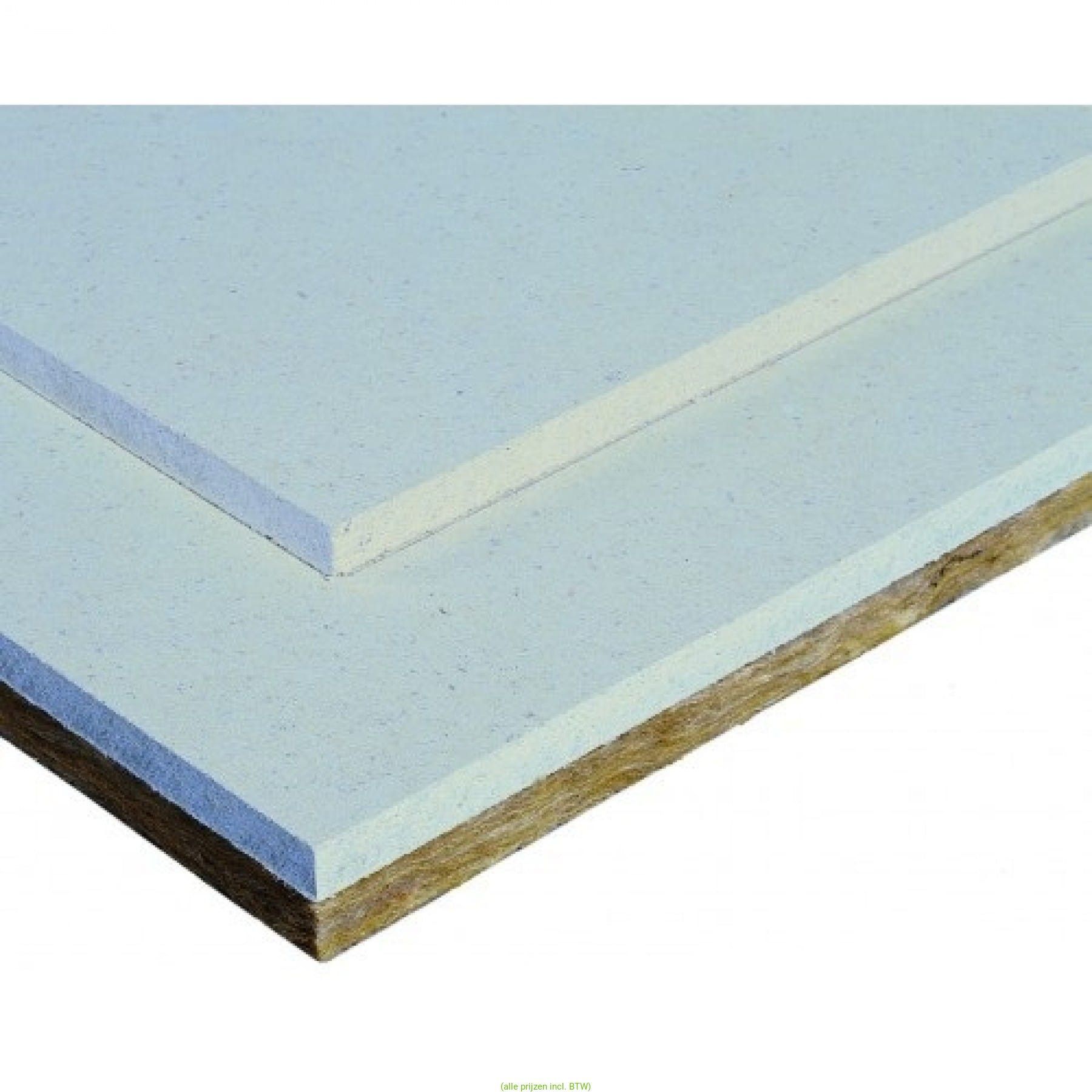 Fermacell Vloerelement 30 mm. 150x50cm Steenwol 10 mm 2E32