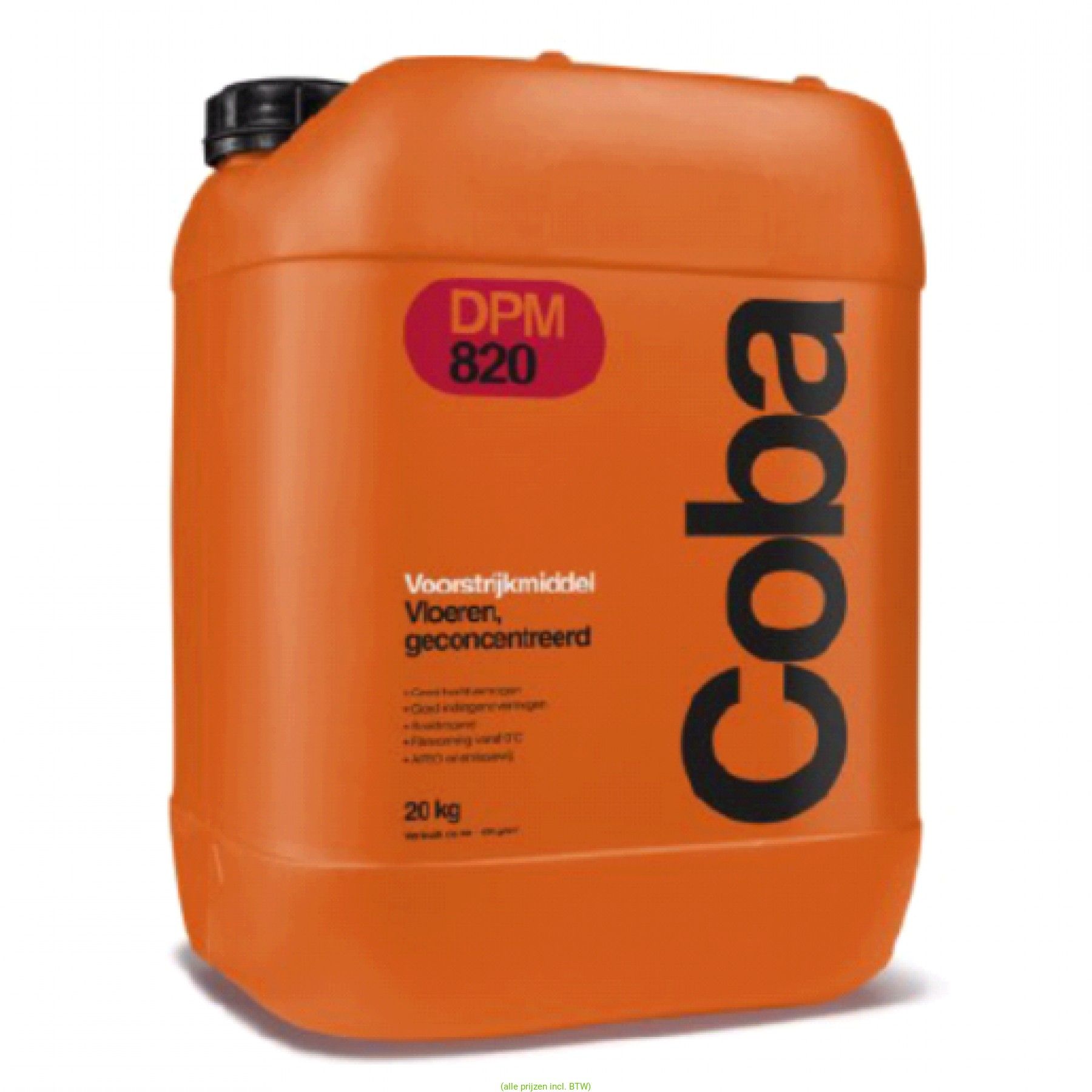 Coba DPM 820 Voorstrijkmiddel geconcentreerd, Vloeren,  5kg