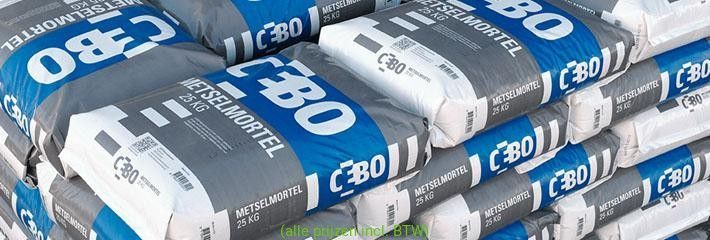 Cebo Metselmortel, zonder kalk, 25kg