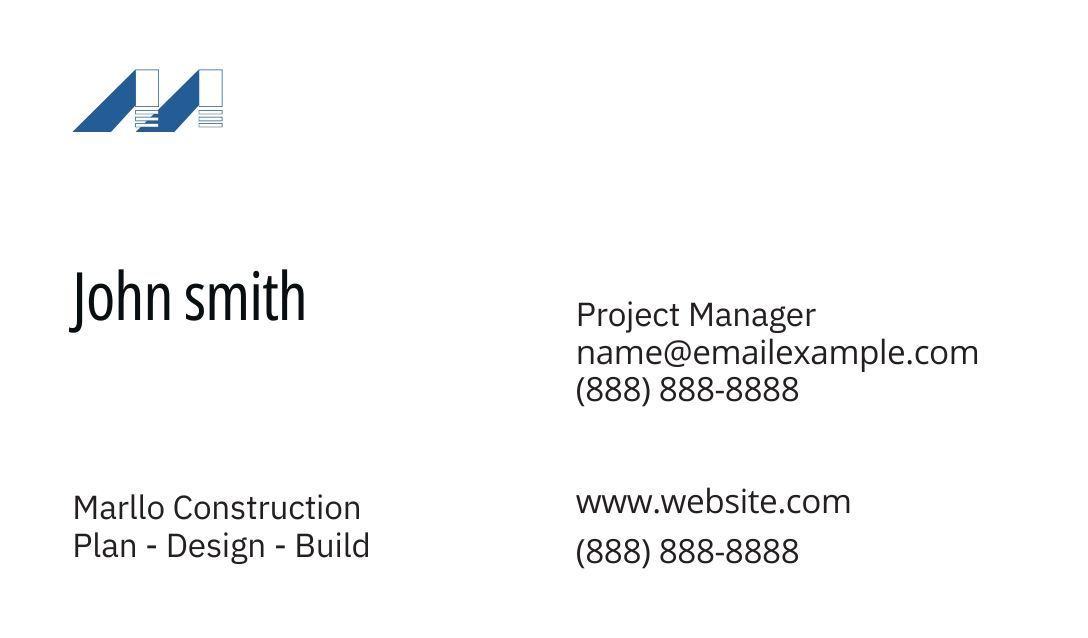 A business card with the name john smith on it