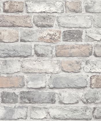 Grey Brick Effect wallpaper
